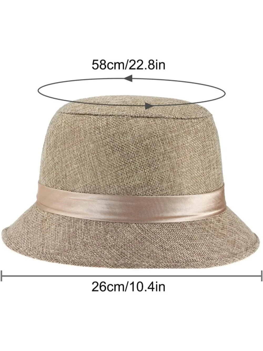 Glamorstar Vintage Felt Cloche Hat Winter Floral Fedora Bucket Hat Bowler Hats - Picture 6 of 7